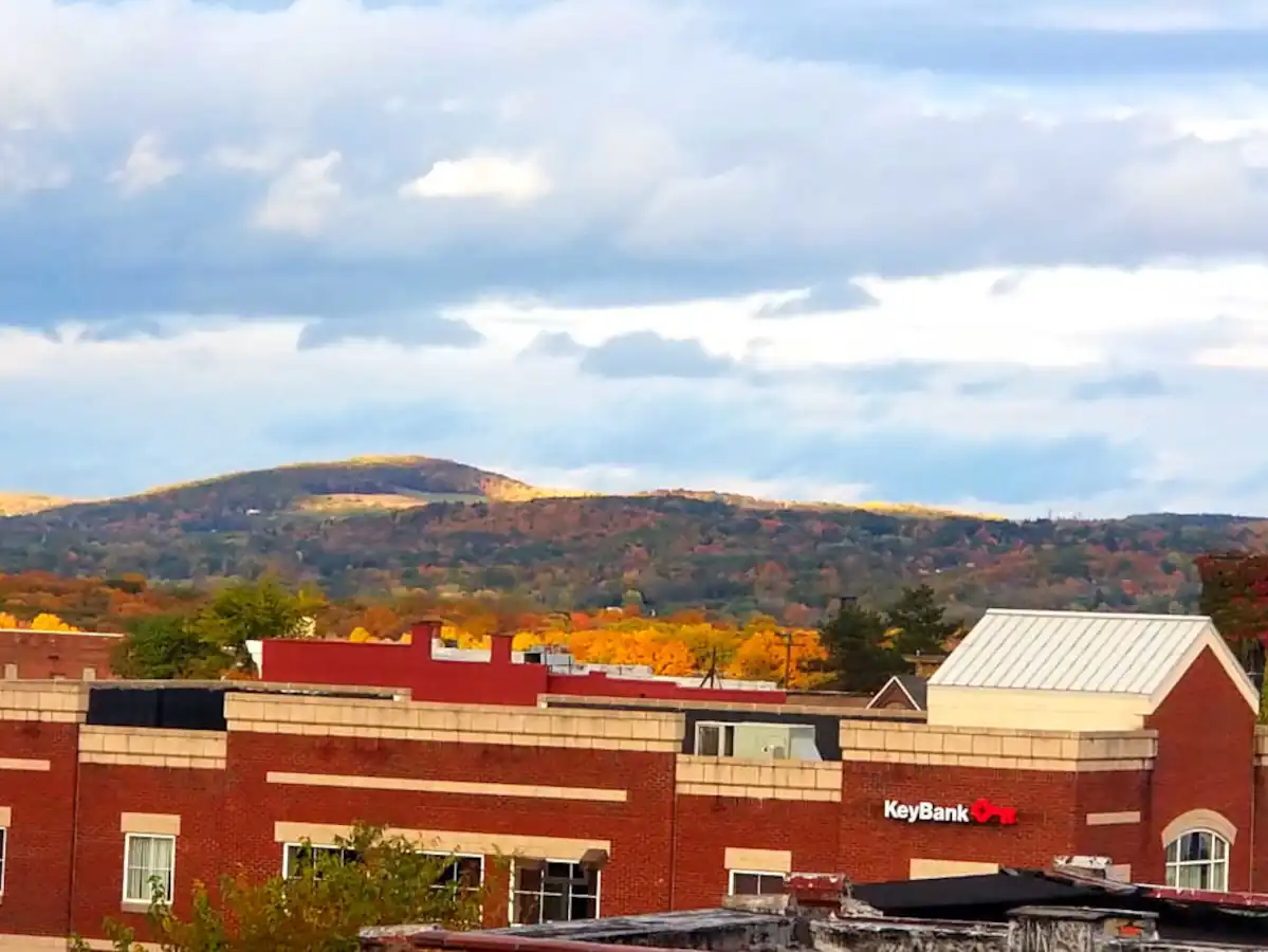 View of Bald Mountain, Troy NY