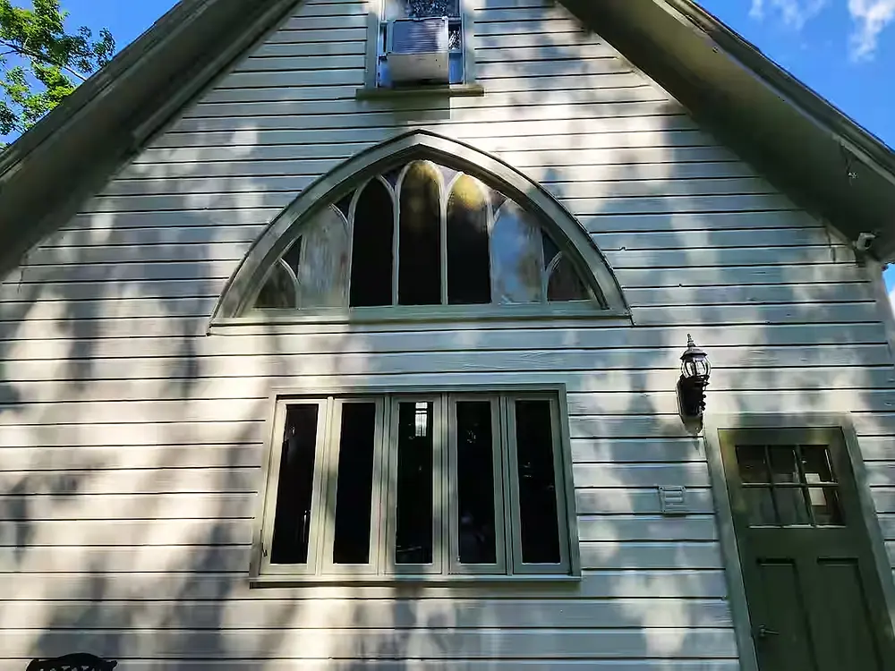 Rear Exterior of Church House