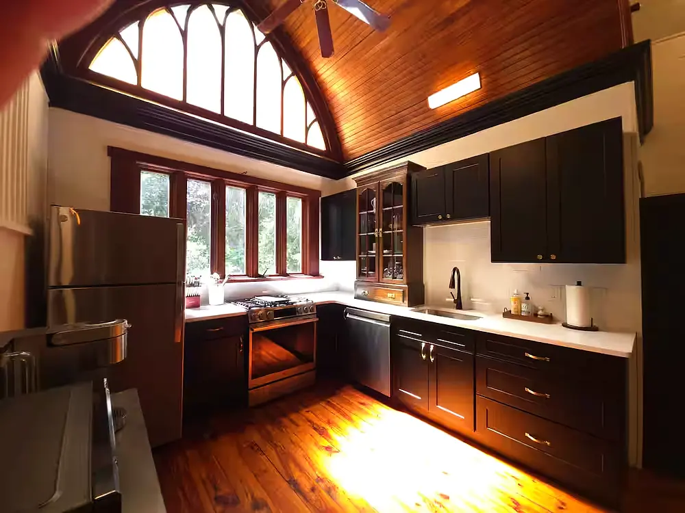 Kitchen - The windows